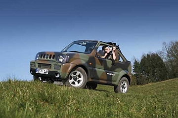 Suzuki Jimny Sondermodelle 2007 - Daktari + Camouflage